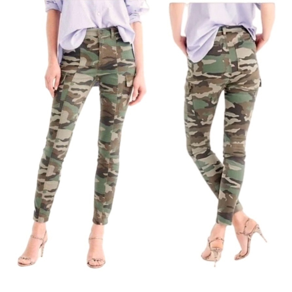 J. Crew Camo Cargo Pants Size 28